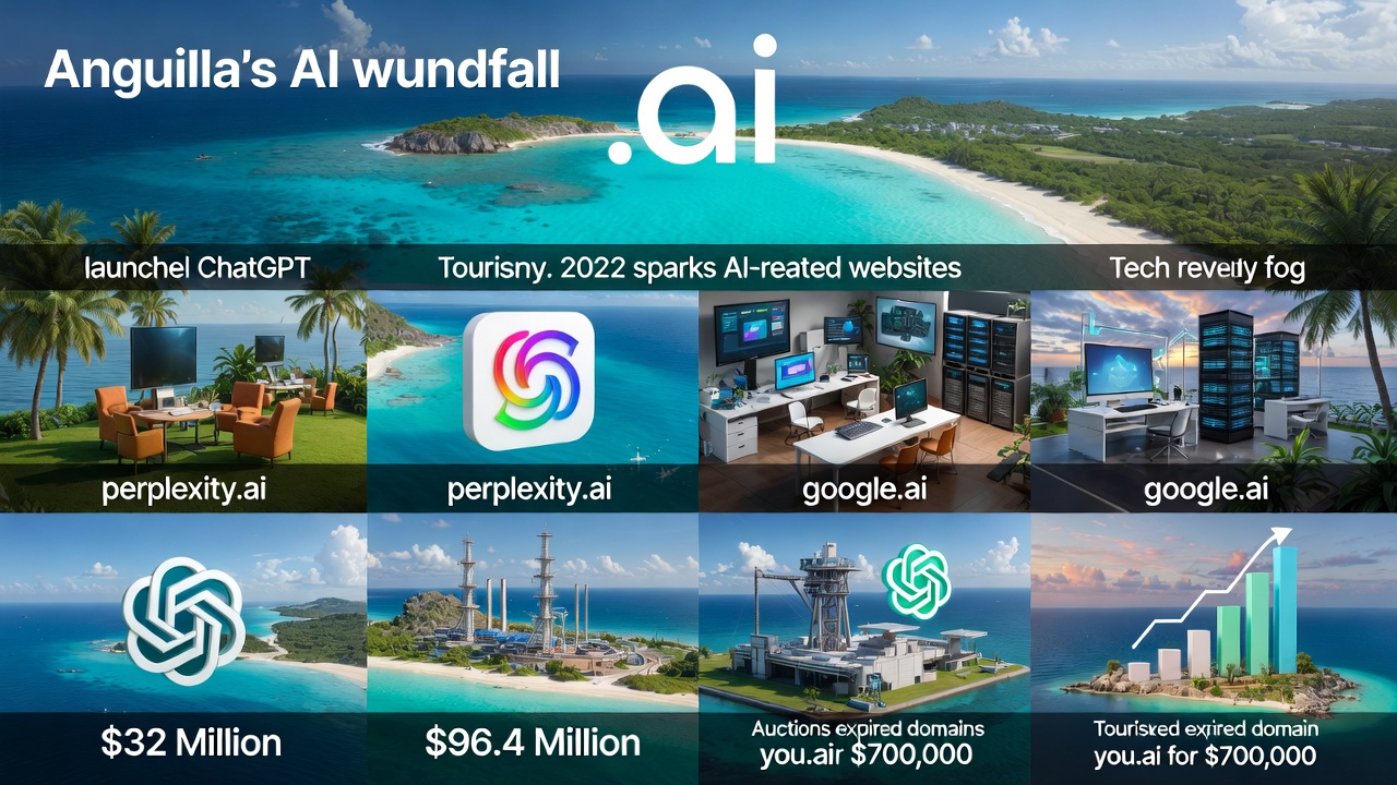 Anguilla's AI Windfall: How the .ai Domain Turned a Tiny Island into a Tech Revenue Powerhouse