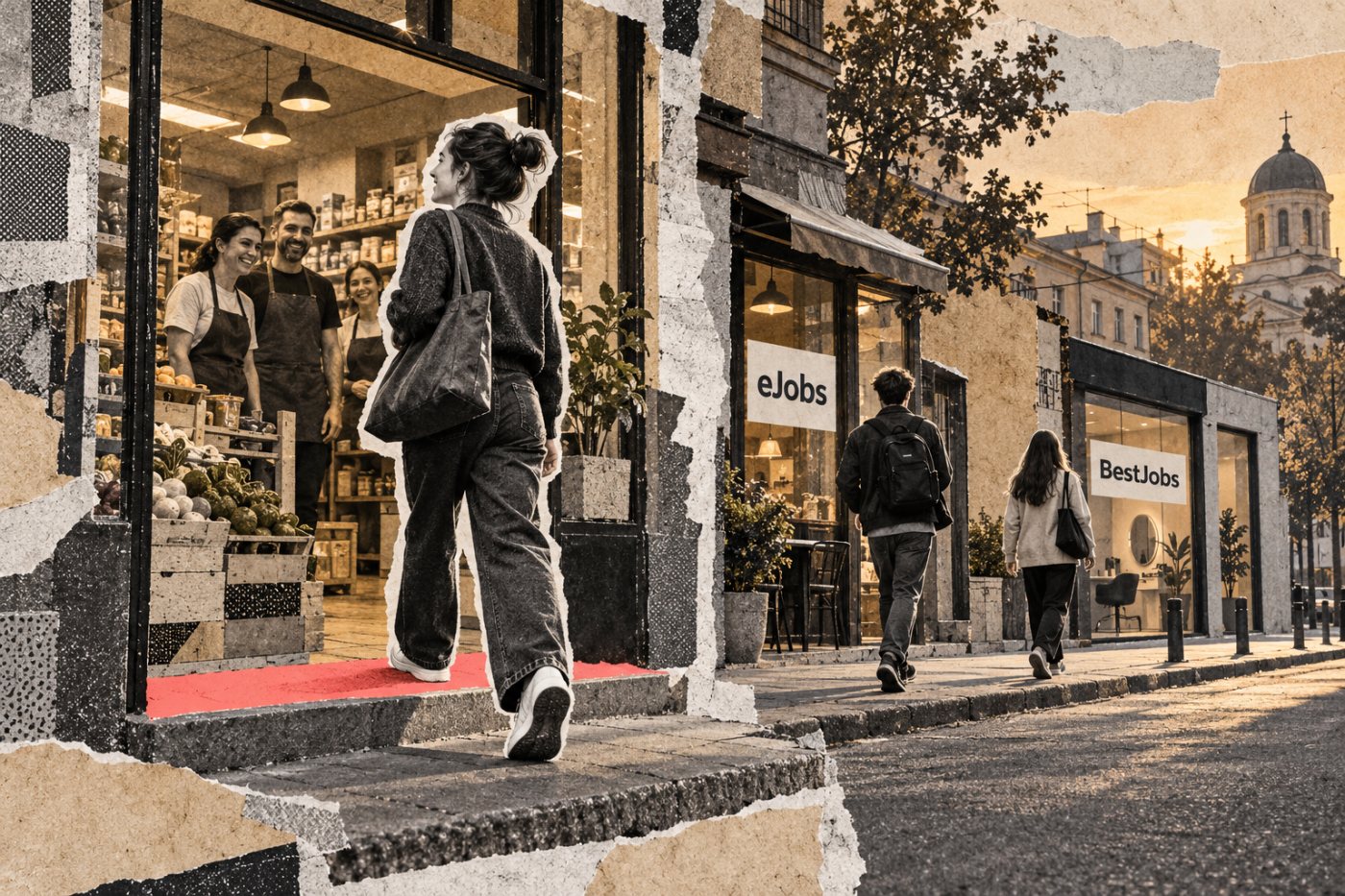 Rolurile entry-level și operaționale din România duc candidatul de la căutarea pe eJobs și BestJobs spre locul de muncă.
