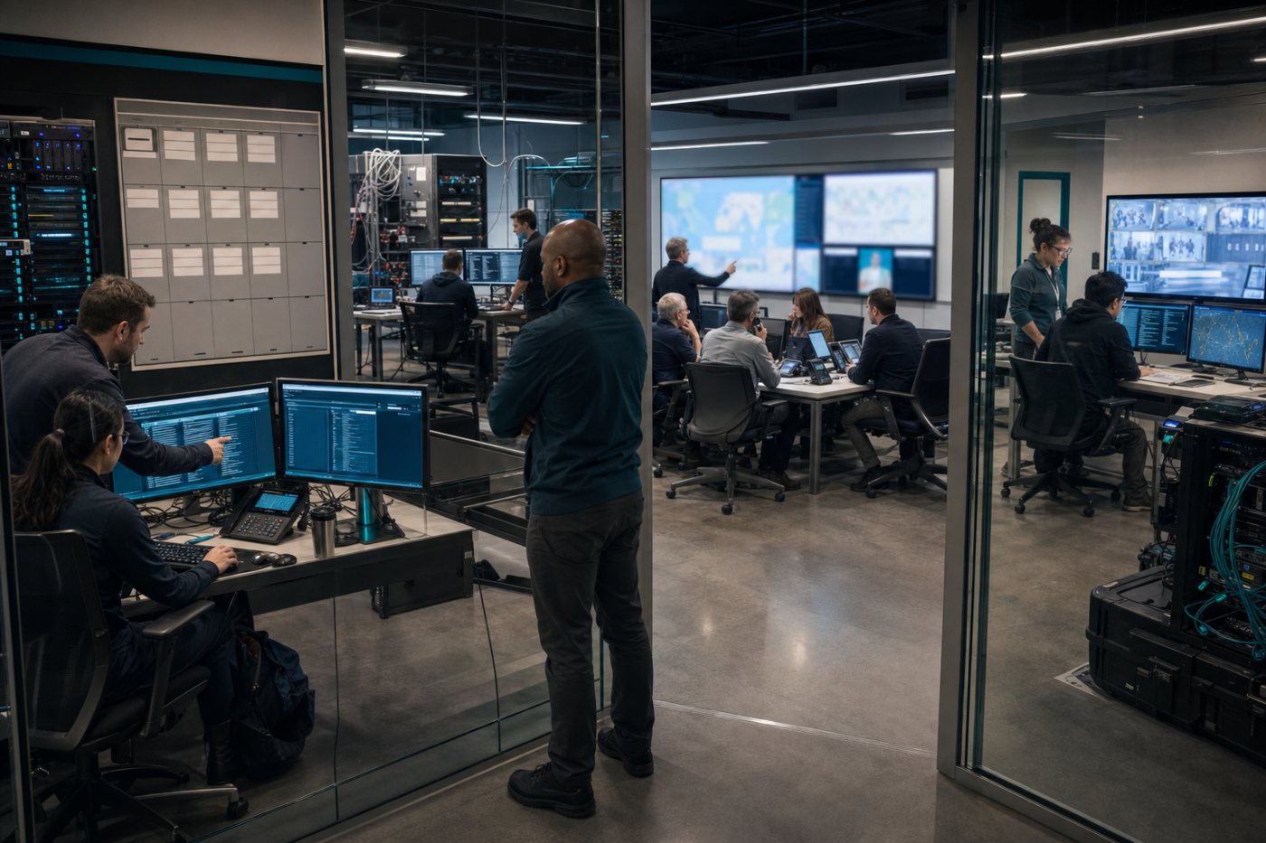 Organizations, security providers, governments and frontier AI companies carry out the four categories of defensive work requested by the letter.