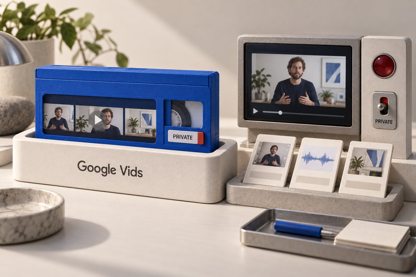 Google Vids থেকে export করা ভিডিও default YouTube channel-এ Private অবস্থায় review হচ্ছে