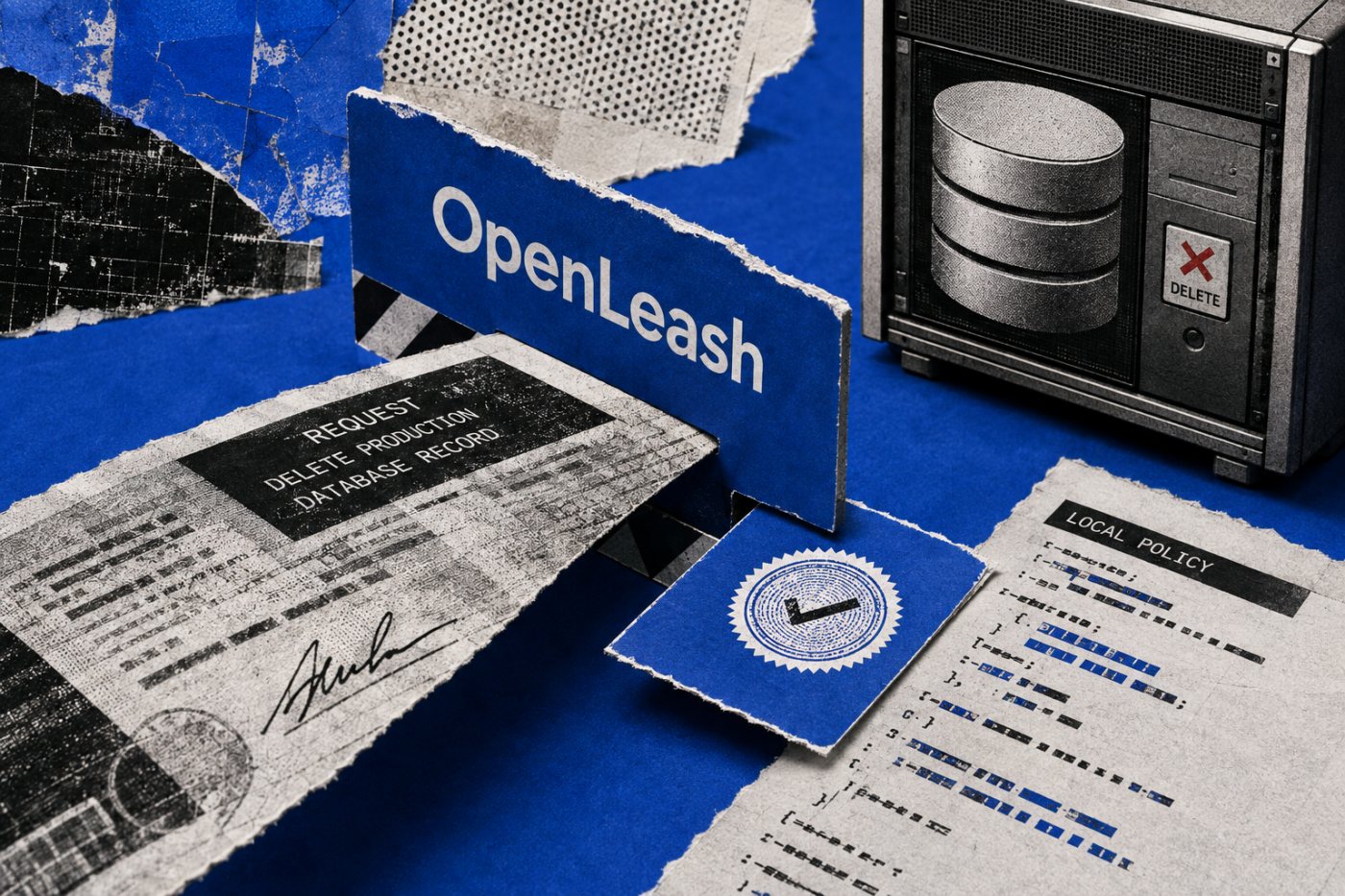 OpenLeash avalia a intenção assinada de um agente antes que a ação alcance o serviço externo