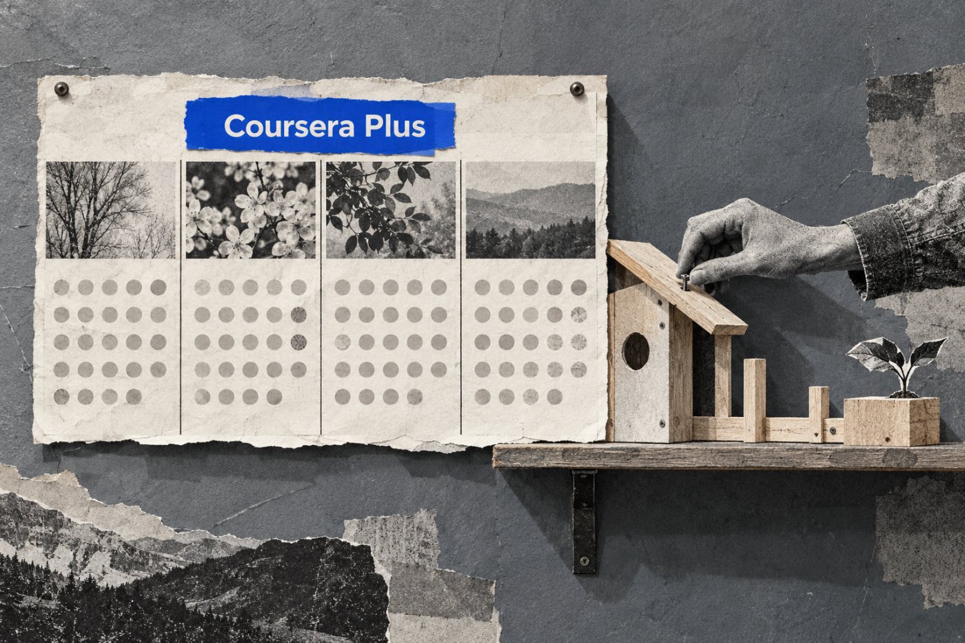 Coursera Plus aboneliğinde çalışma süresi uzadıkça artan toplam ödeme ile Udemy’de tekil kurs satın alımının karşılaştırılması.