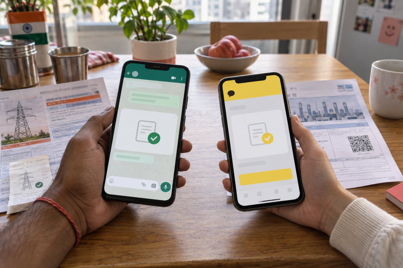Bharat Connect 기반 WhatsApp 결제와 카카오페이 청구서 연결 구조의 차이
