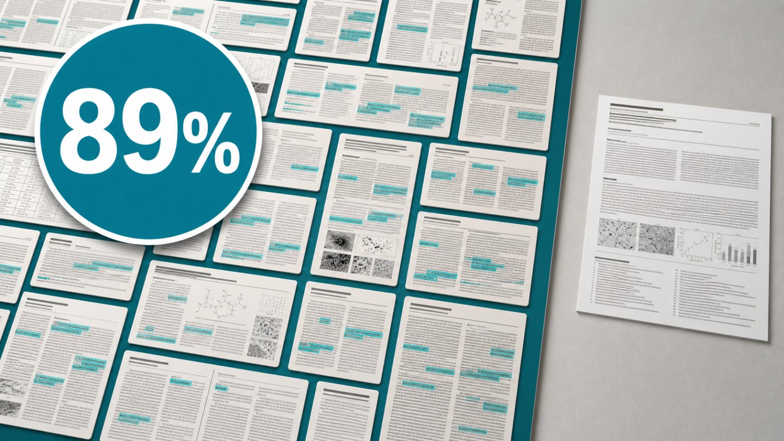 El 89% de los artículos biomédicos deja huellas de IA, no una confesión