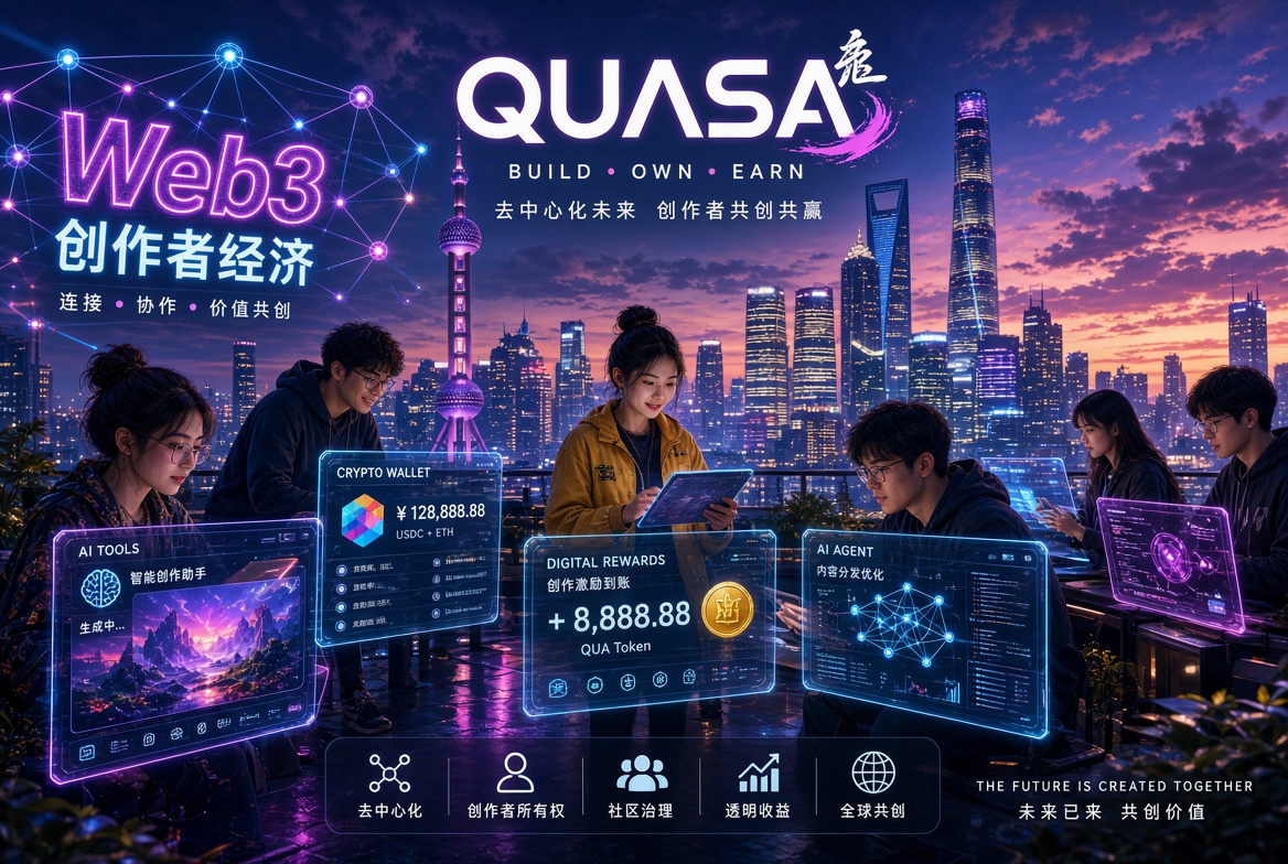 QUASA Launches Fully Localized Chinese Platform, Expanding Its Web3 Creator Economy Hub Across the Chinese-Speaking World