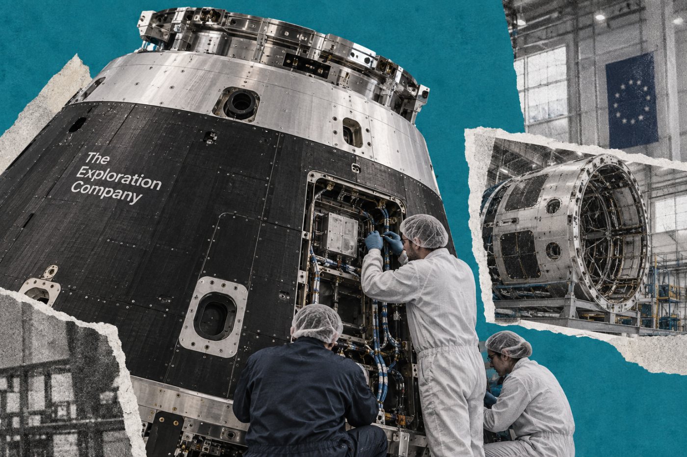 Die Nyx-Kapsel von The Exploration Company wird für ihre noch ausstehende Orbitaldemonstration integriert.