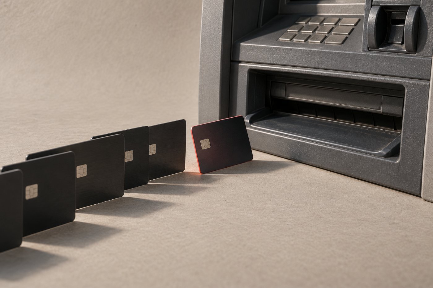 Затруднено теглене от банкомат с карта Revolut по време на прекъсването в България.
