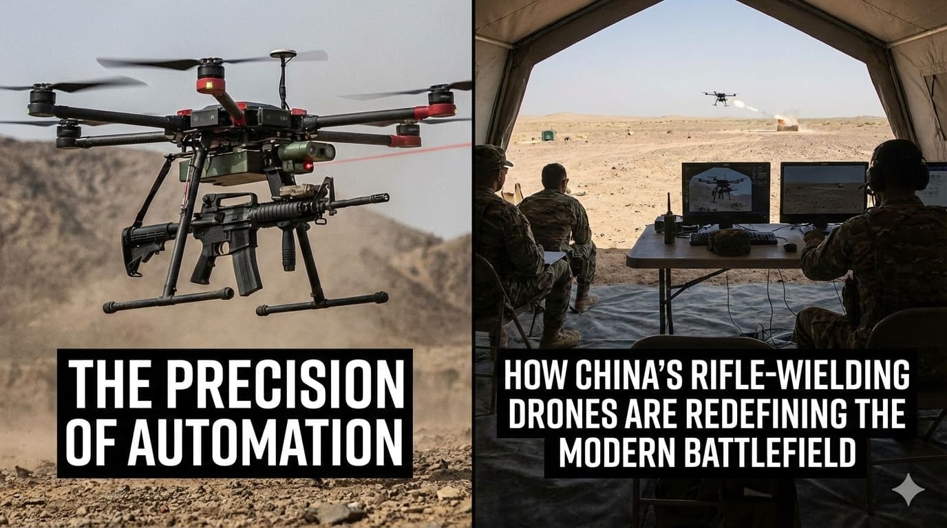The Precision of Automation: How China’s Rifle-Wielding Drones Are Redefining the Modern Battlefield