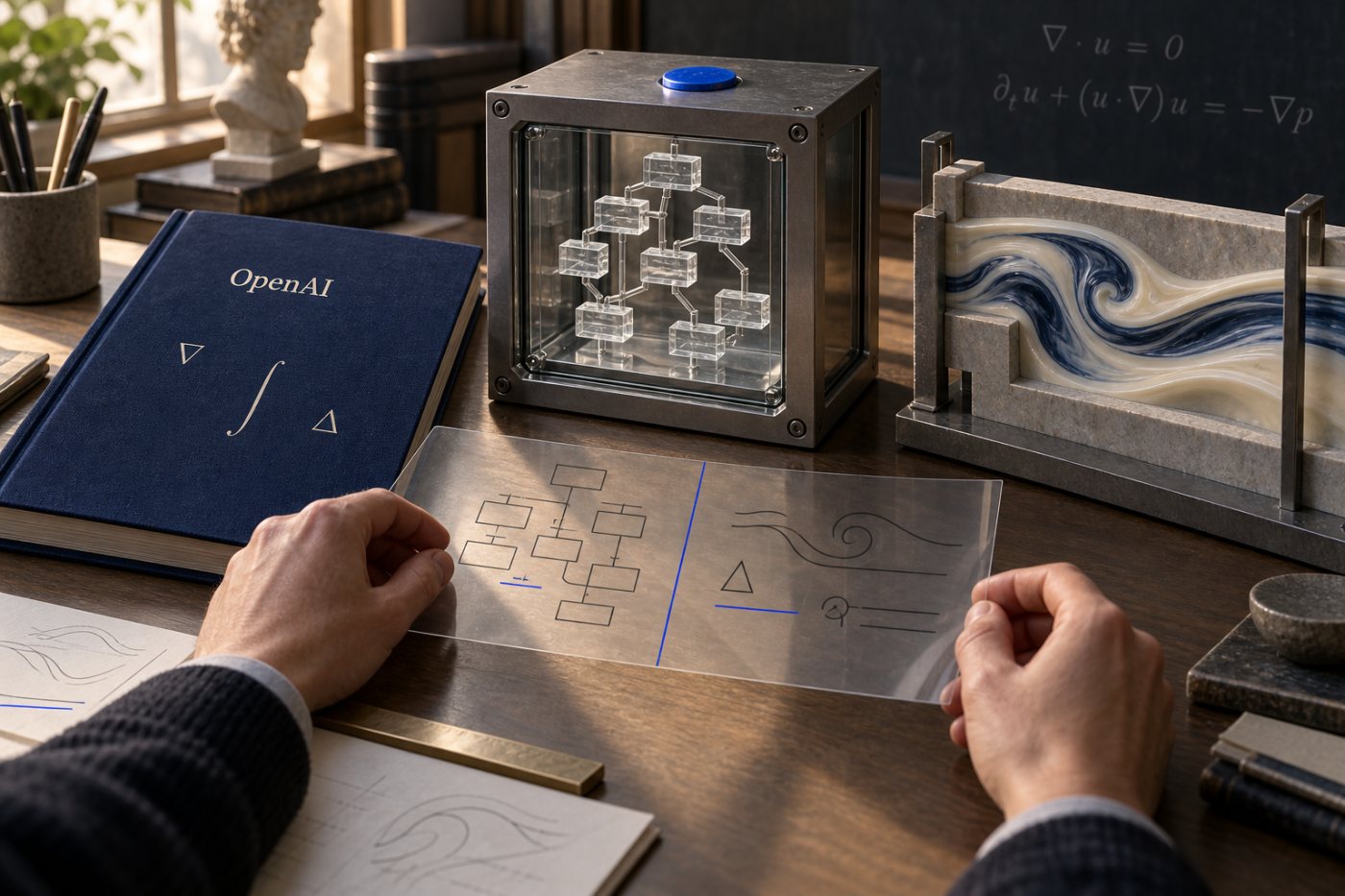 A reviewer checks whether OpenAI’s Lean-verified theorem precisely matches the claimed Navier–Stokes result.