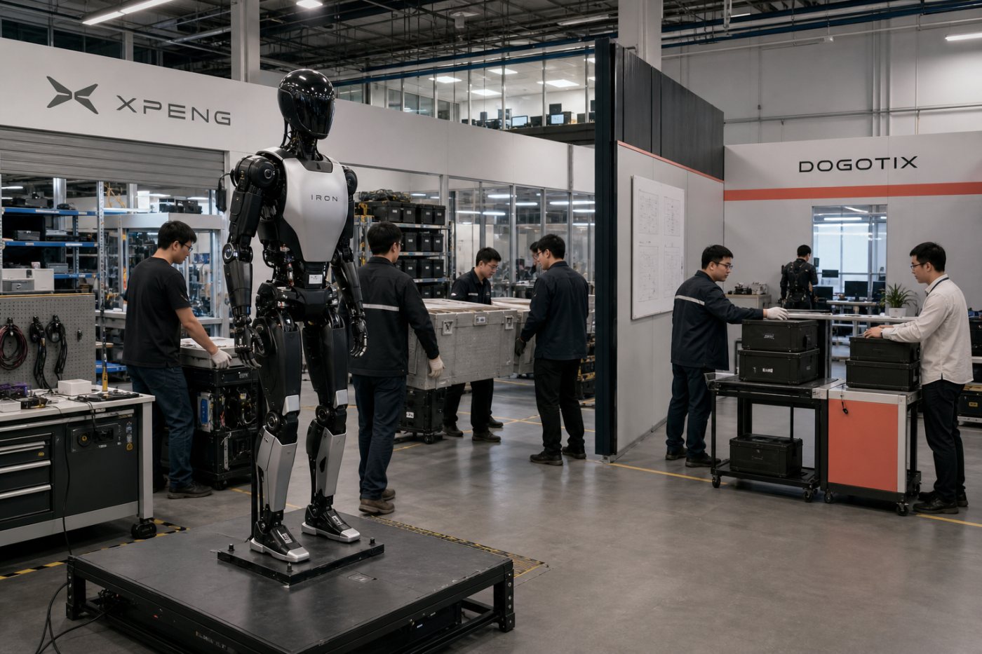 Filialisation de l’activité robotique dans Dogotix avec maintien d’environ 81,97 % du capital par XPENG.