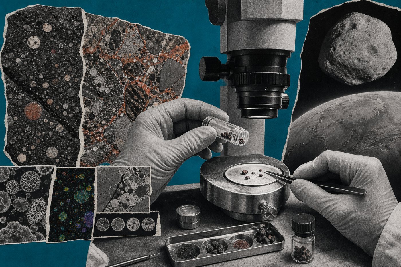 El análisis de los granos de Fobos compara un origen asteroidal con material alterado por un antiguo impacto en Marte.