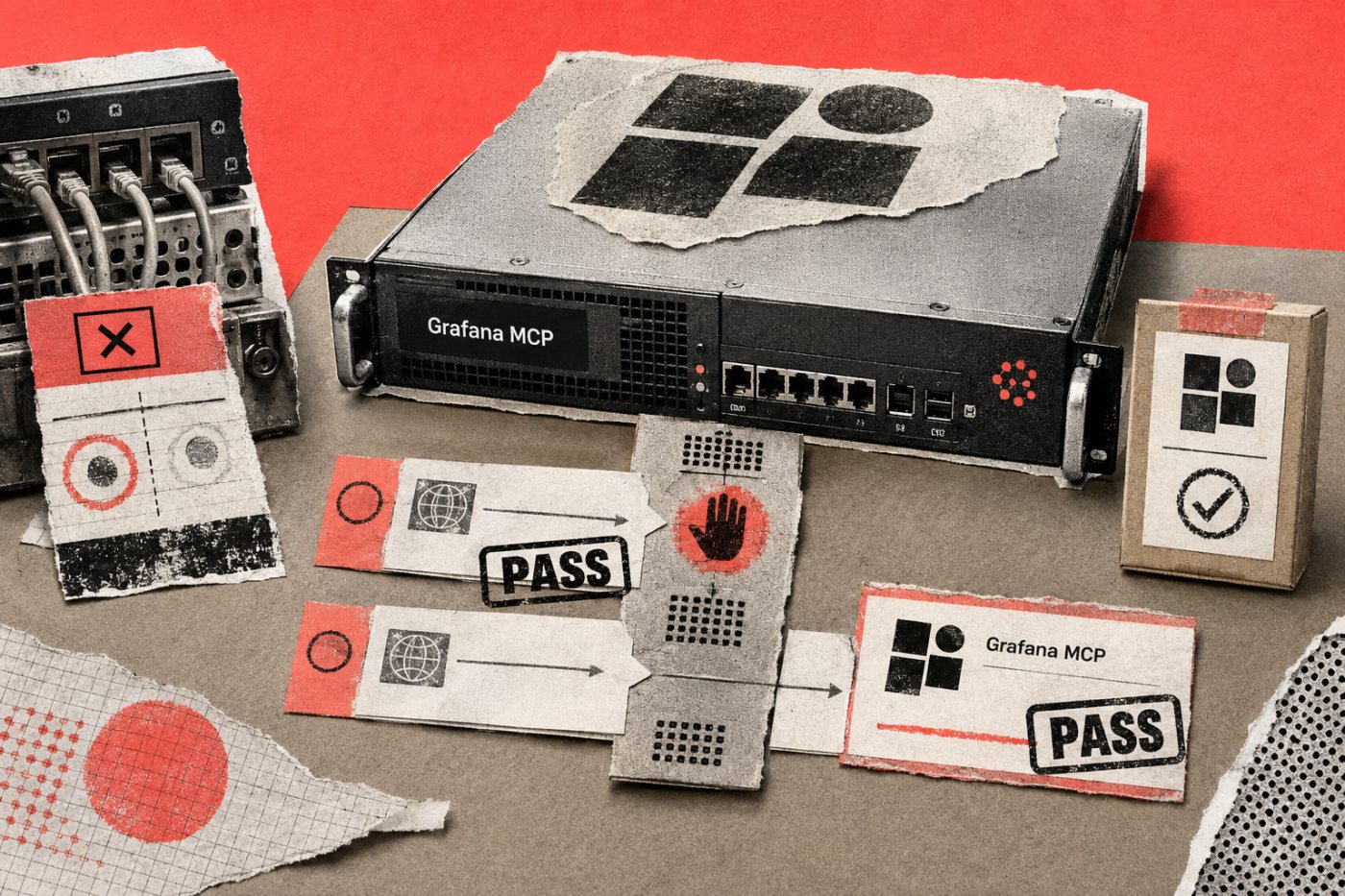 Grafana MCP deployment-এ exposure, authentication, allowed destination ও fixed version যাচাই হচ্ছে