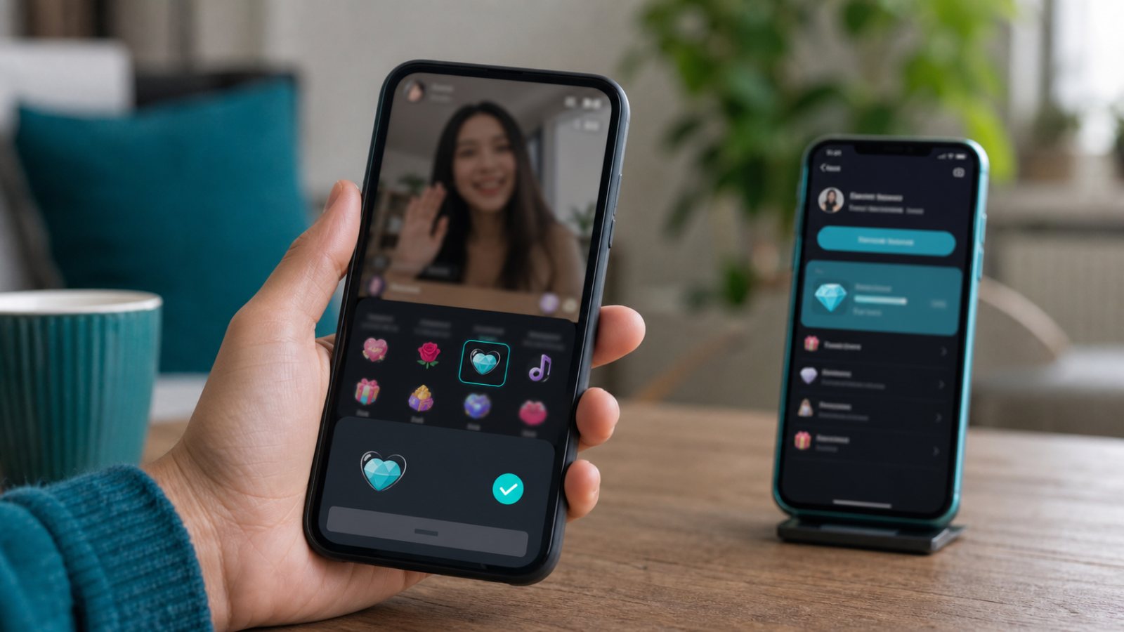هدايا TikTok لا تتحول تلقائيًا إلى مال: افهم Coins وDiamonds أولًا