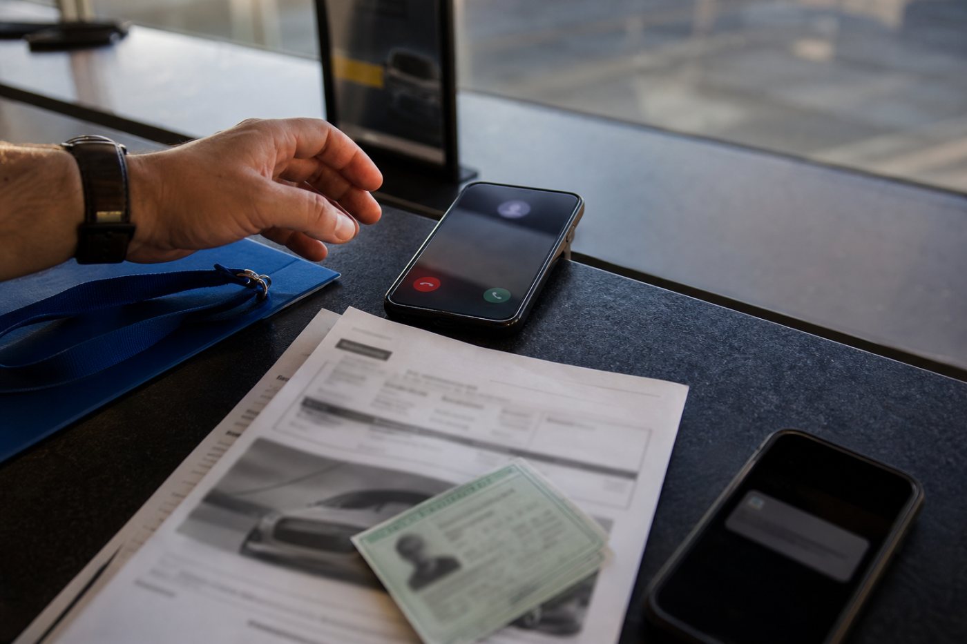 Dados de telefone, placa e reserva associados a diferentes roteiros de fraude direcionada.