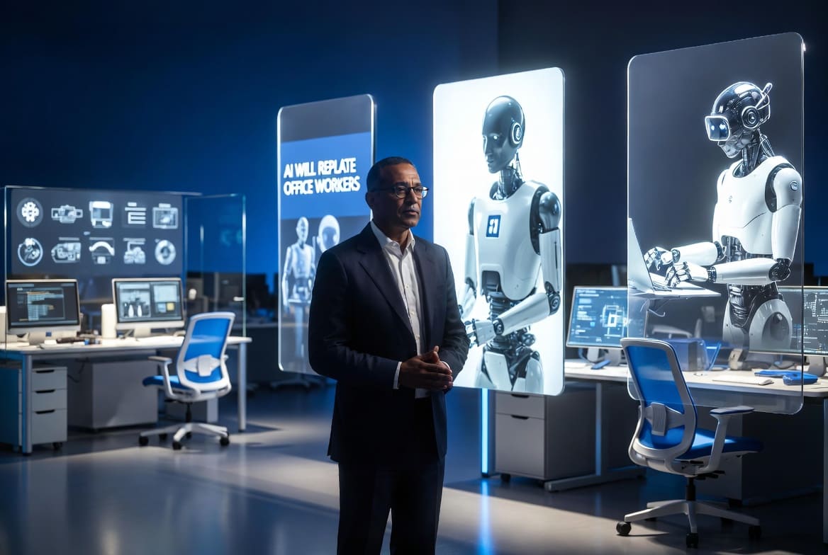 Microsoft AI: «Через 18 месяцев весь офисный труд заменит ИИ»