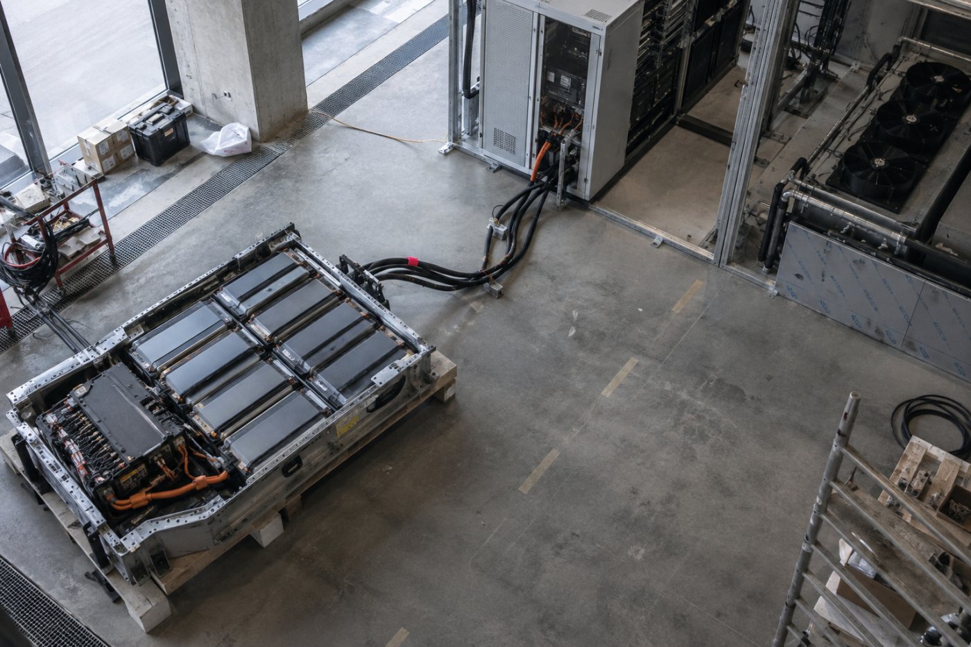 UNI baterijski modul Rimac Technologyja i planirana veza s rezervnim napajanjem modularnog AI podatkovnog centra.