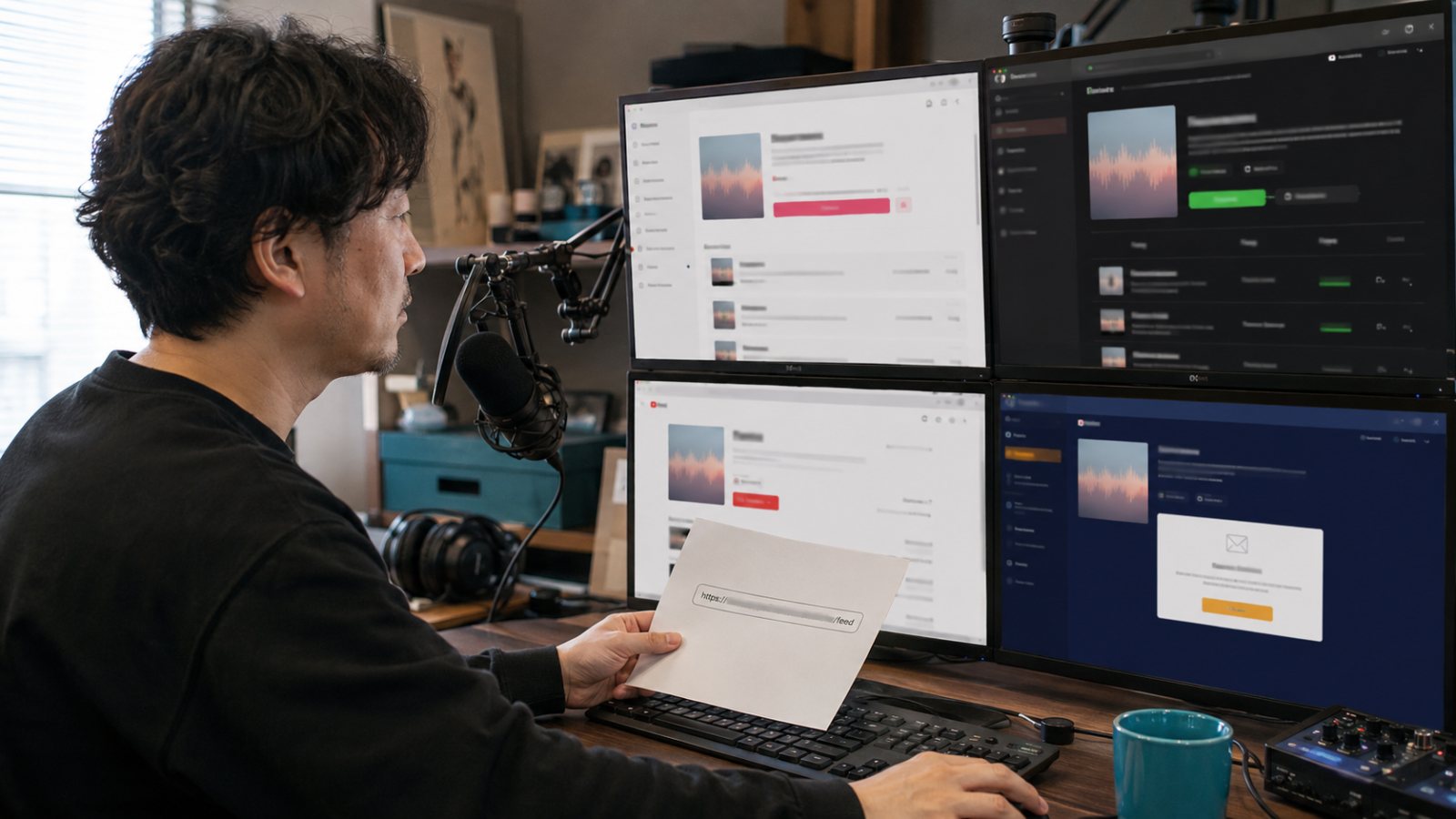 ポッドキャストはRSSだけで全配信されない、公開後に見る6項目