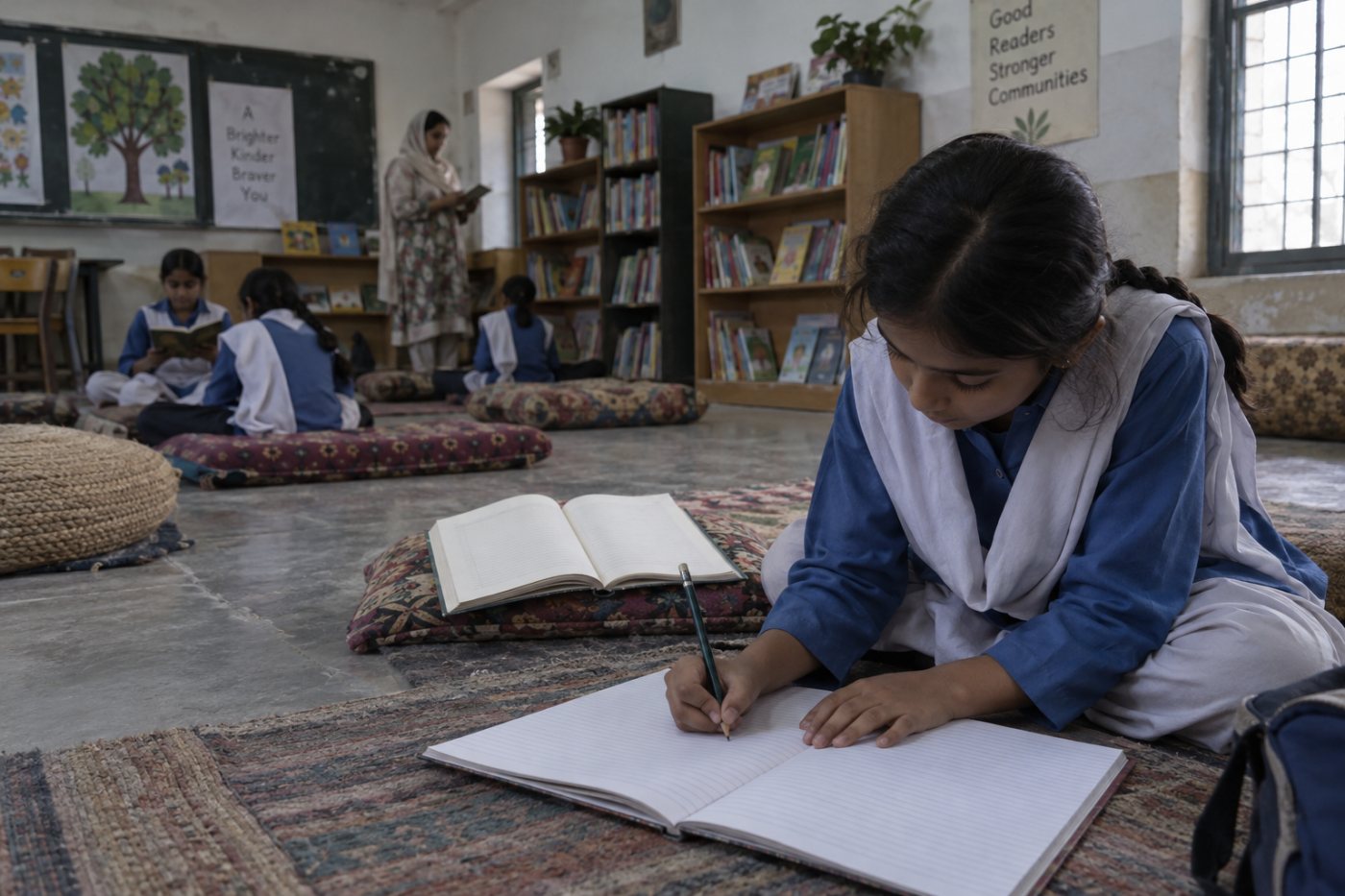 Carnegie Learning کے خواندگی کے کام سے Ethiqly کی مدد یافتہ تحریر کی طرف بڑھتا طالب علم