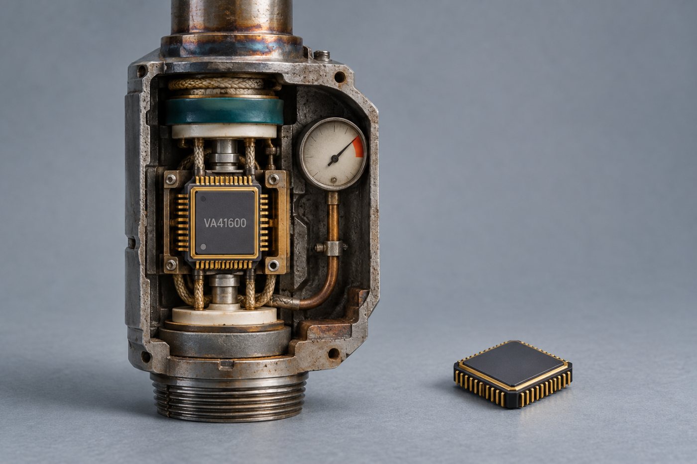 VORAGO VA41600, yüksek sıcaklıklı endüstriyel kontrol ortamında 200°C çalışma sınırıyla ilişkilendiriliyor.
