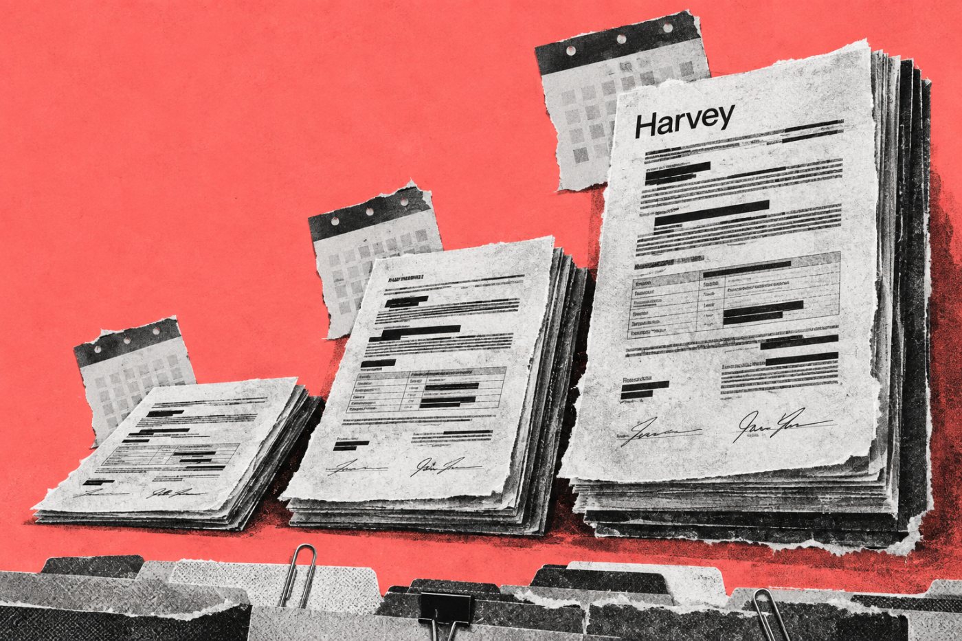 Harvey 기업가치가 2025년 12월 80억 달러에서 2026년 9월 155억 달러로 상승한 세 단계
