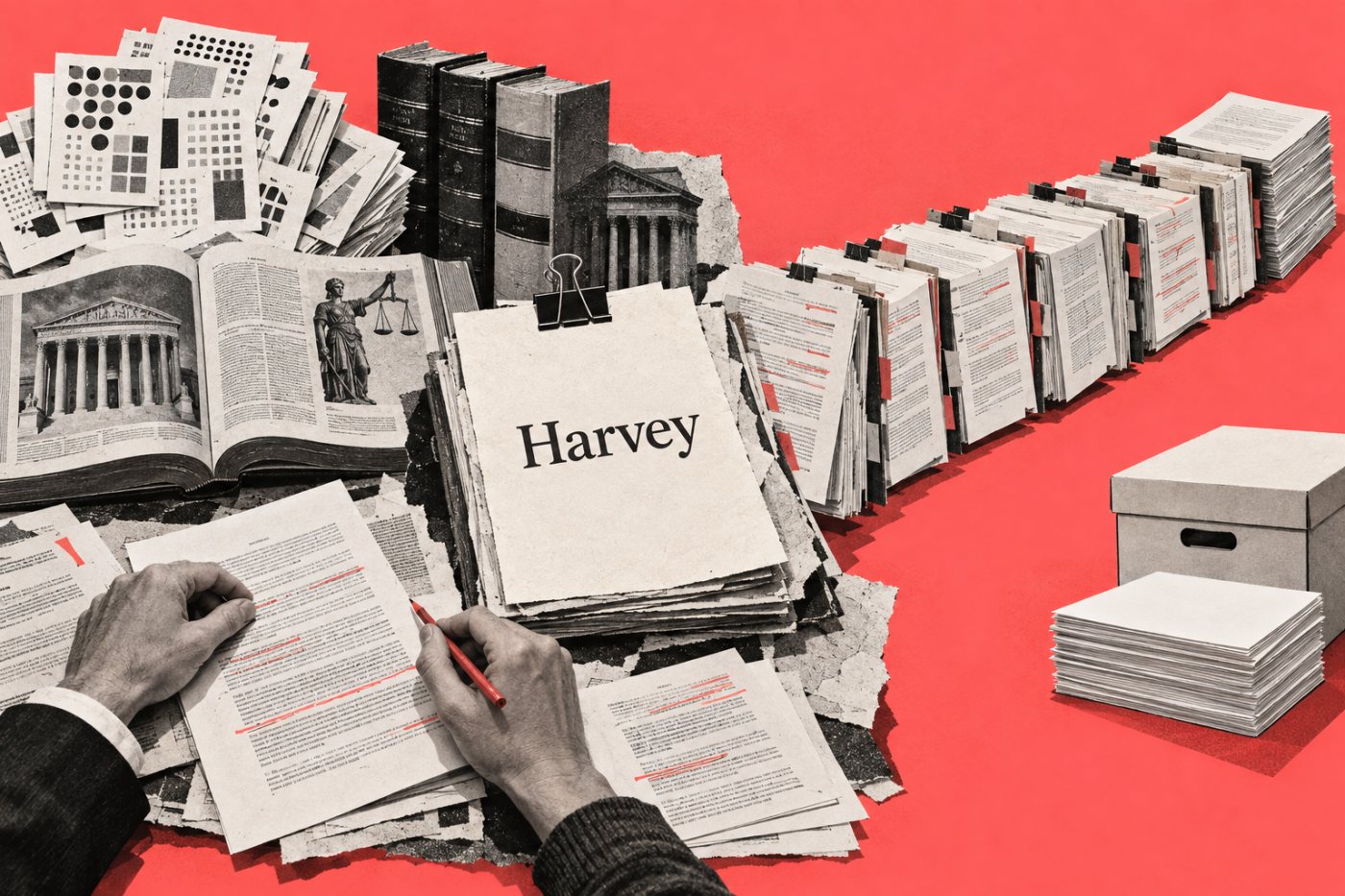 Harvey가 고객 데이터 없이 법률 자료로 Kimi K3 기반 Tenet을 사후학습하고 평가하는 과정