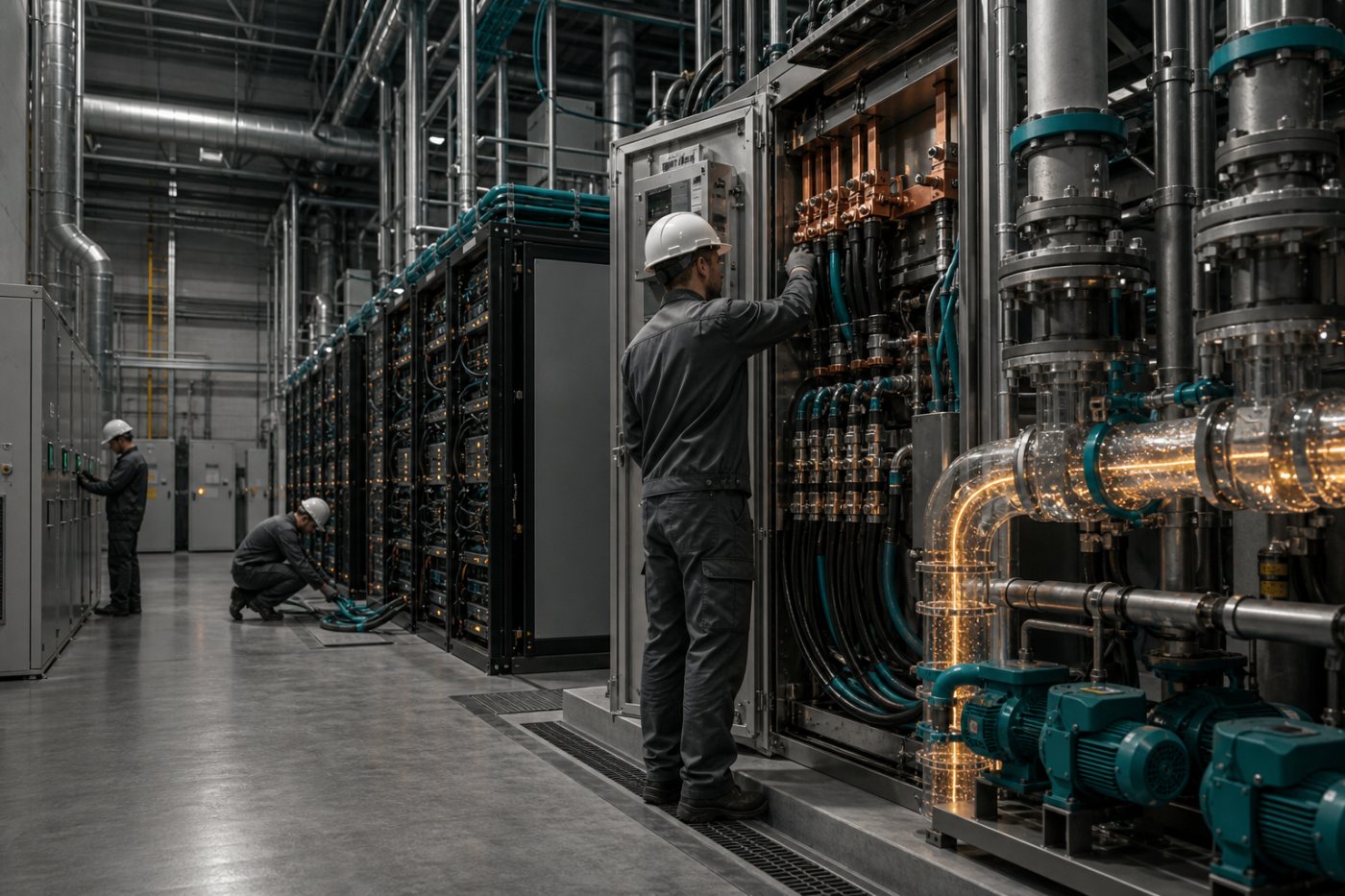 Racks de cómputo de IA condicionados por la capacidad eléctrica, las conexiones y la refrigeración del centro de datos.