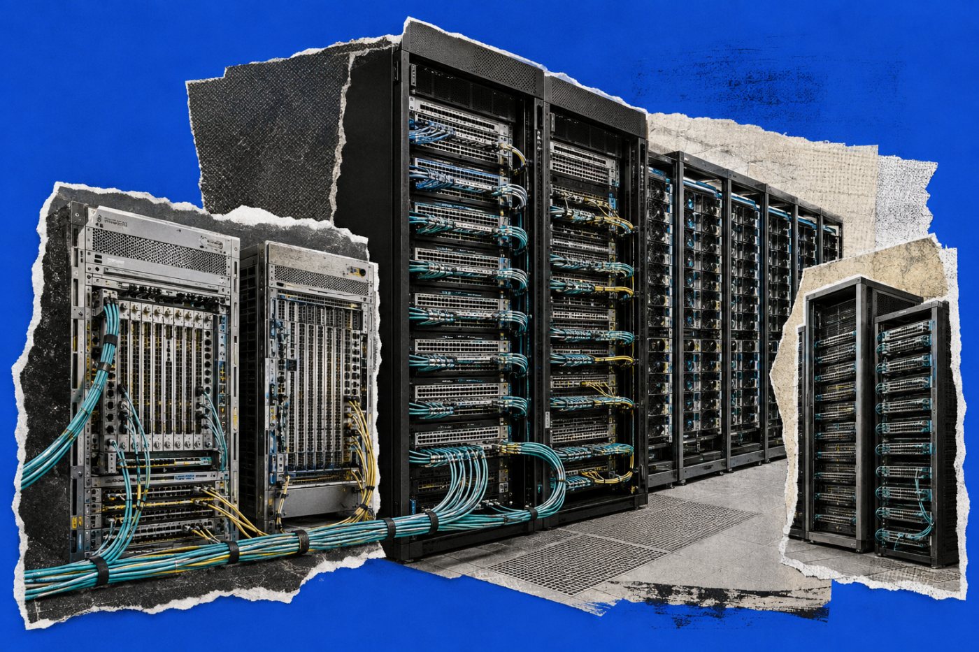 OCI veri merkezinde PTX ve MX kenar yönlendirmesi ile QFX tabanlı bölgesel ve GPU arka uç ağı