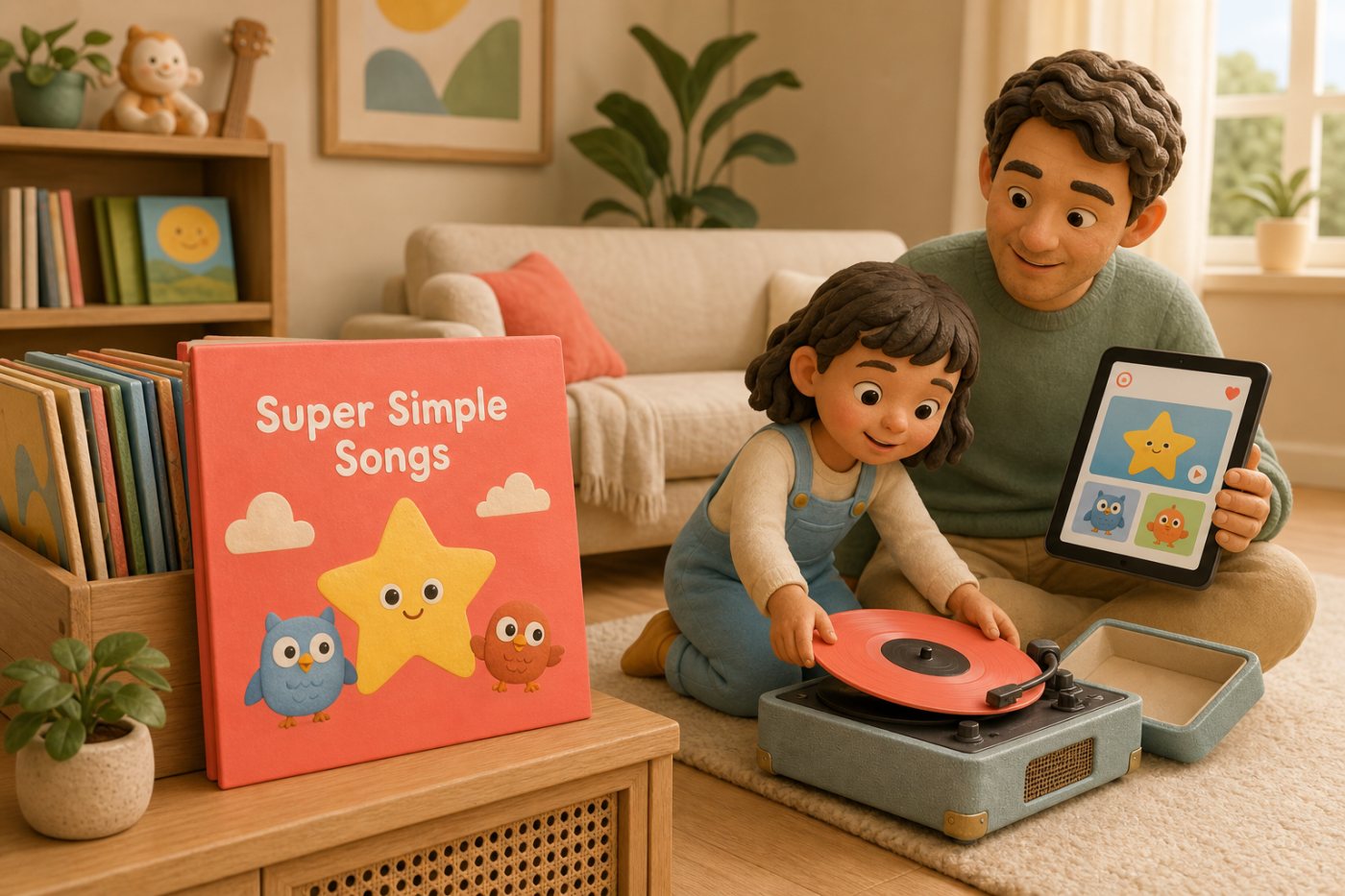 वर्षगांठ विनाइल और बच्चों के ऐप अनुभव के जरिये YouTube से बाहर पहुंचता Super Simple Songs