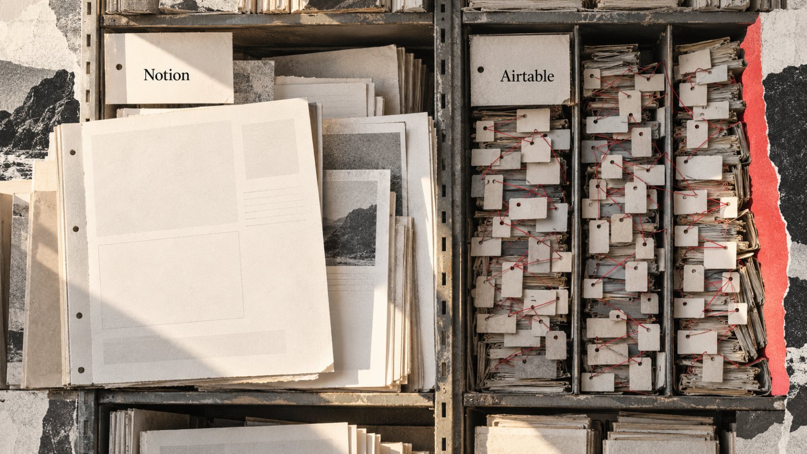Notion sau Airtable: baza mare taxează flexibilitatea documentelor