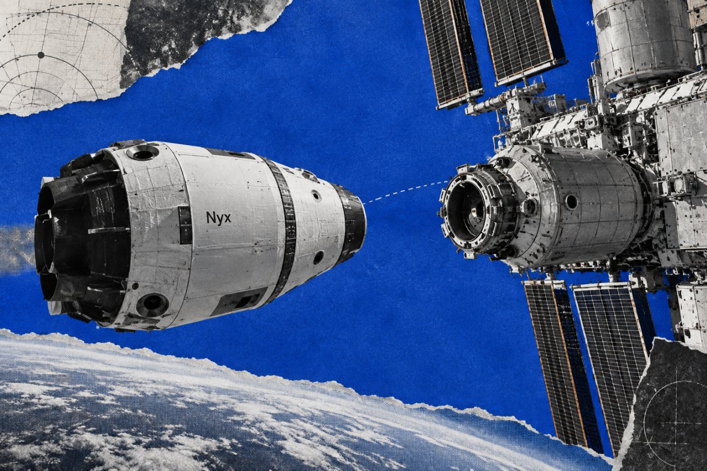 Nyx nähert sich für die bis spätestens zum zweiten Quartal 2029 geplante autonome Demonstrationsankopplung der ISS.