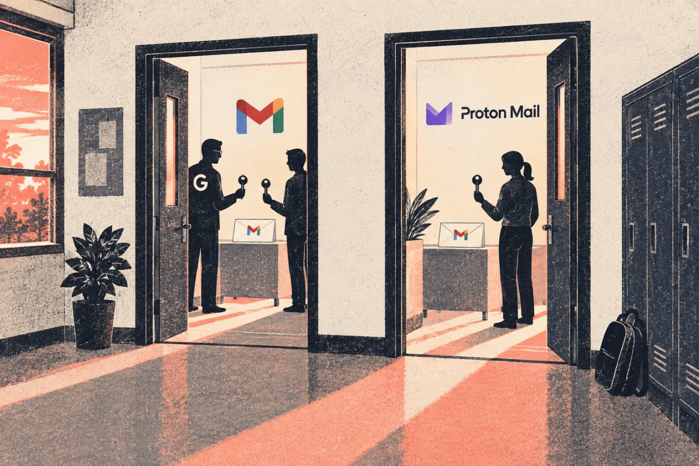Pracovní Gmail rozlišuje hostované S/MIME a klientské šifrování podle toho, kdo drží klíč.