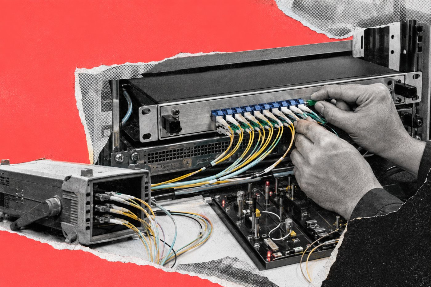 iPronics ONE systems undergo optical and reliability qualification before commercial data-center deployment.