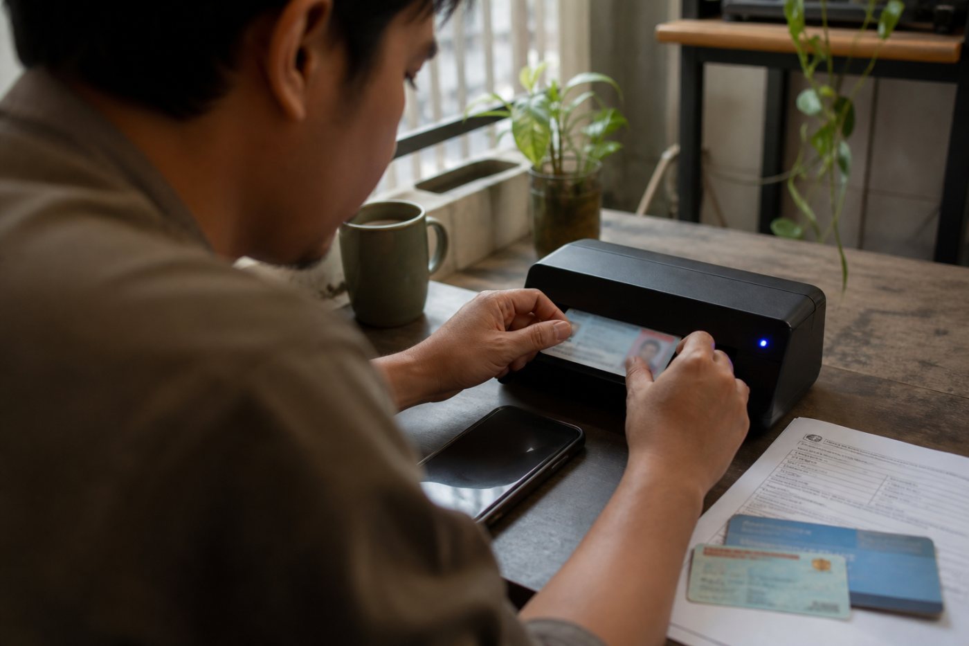 Kreator menyelesaikan verifikasi identitas, pajak, dan rekening sebelum komisi dilepas melalui Lumanu.