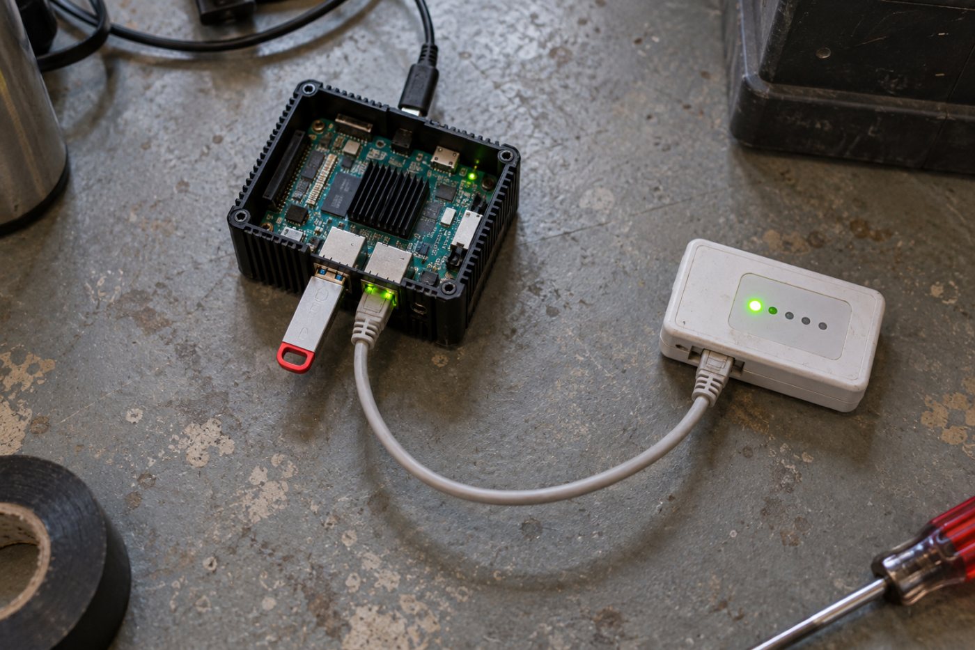 仅含 JRE 和应用 JAR 的 Docker 运行镜像启动后,Spring Boot 接口返回预期响应。
