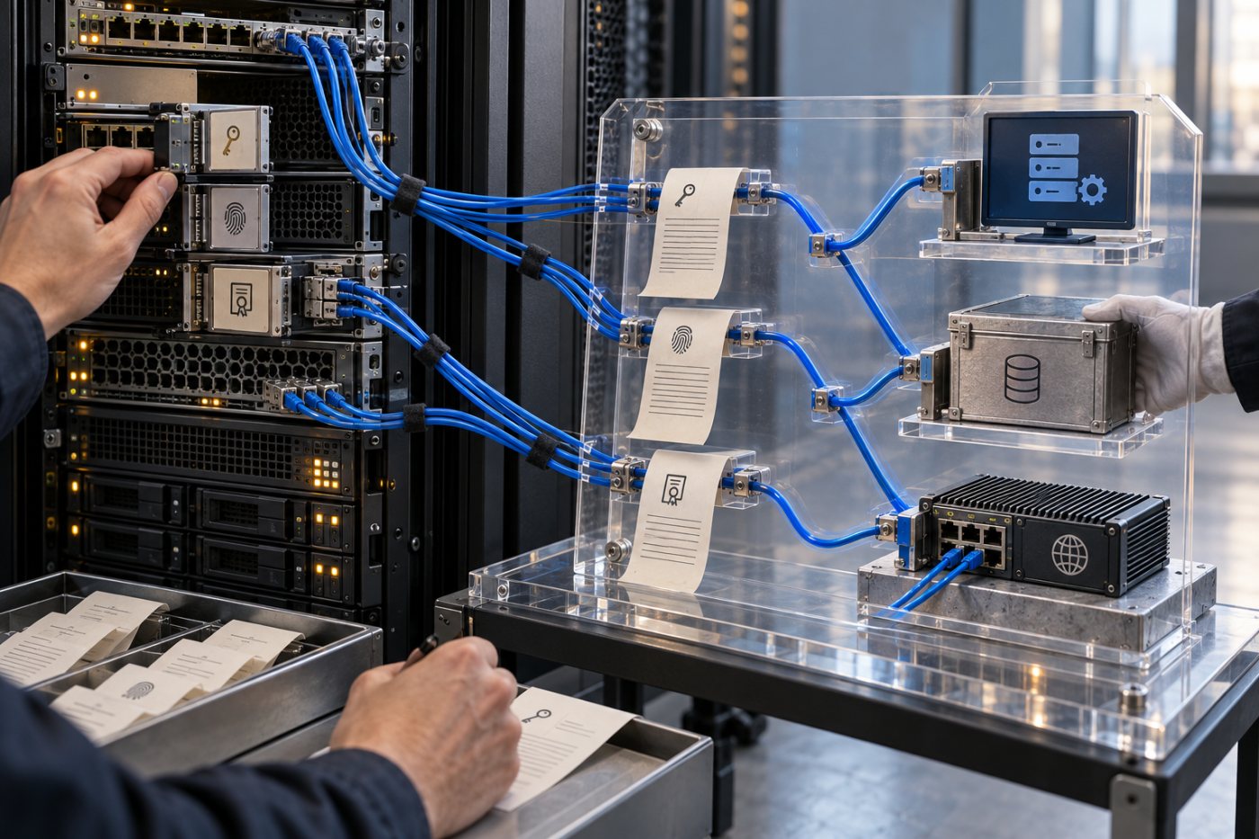 Security architects map cryptographic assets to critical systems and suppliers, revealing dependencies that must be resolved before replacement.