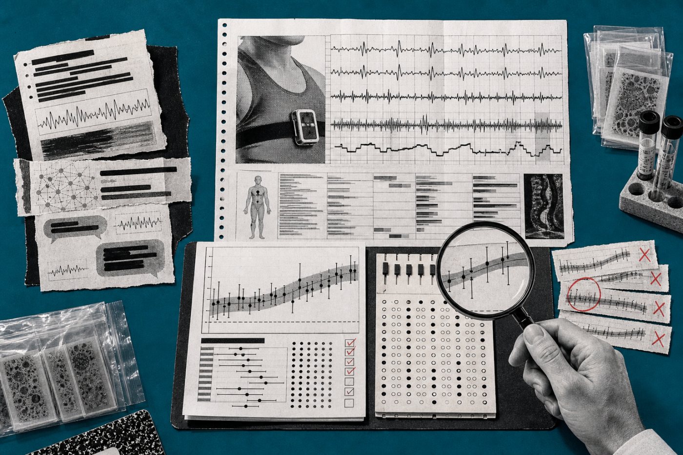 CoDaS routes wearable-data hypotheses through deterministic statistical checks, adversarial review and human oversight.