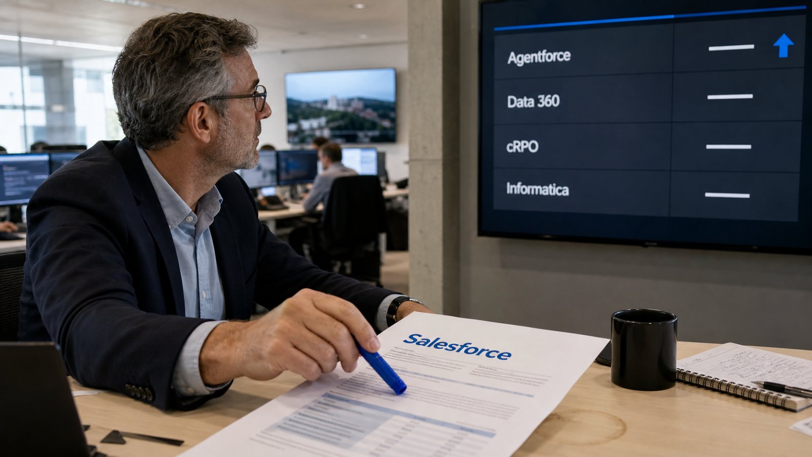 Salesforce transforma agentes em receita e eleva a projeção anual