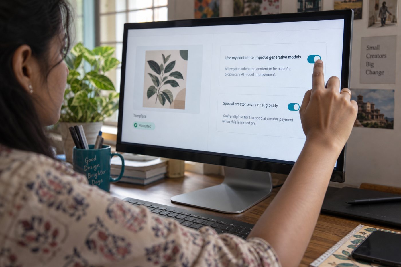 Canva Creator की AI प्रशिक्षण-सहमति से जुड़ी Magic Creators Payment पात्रता