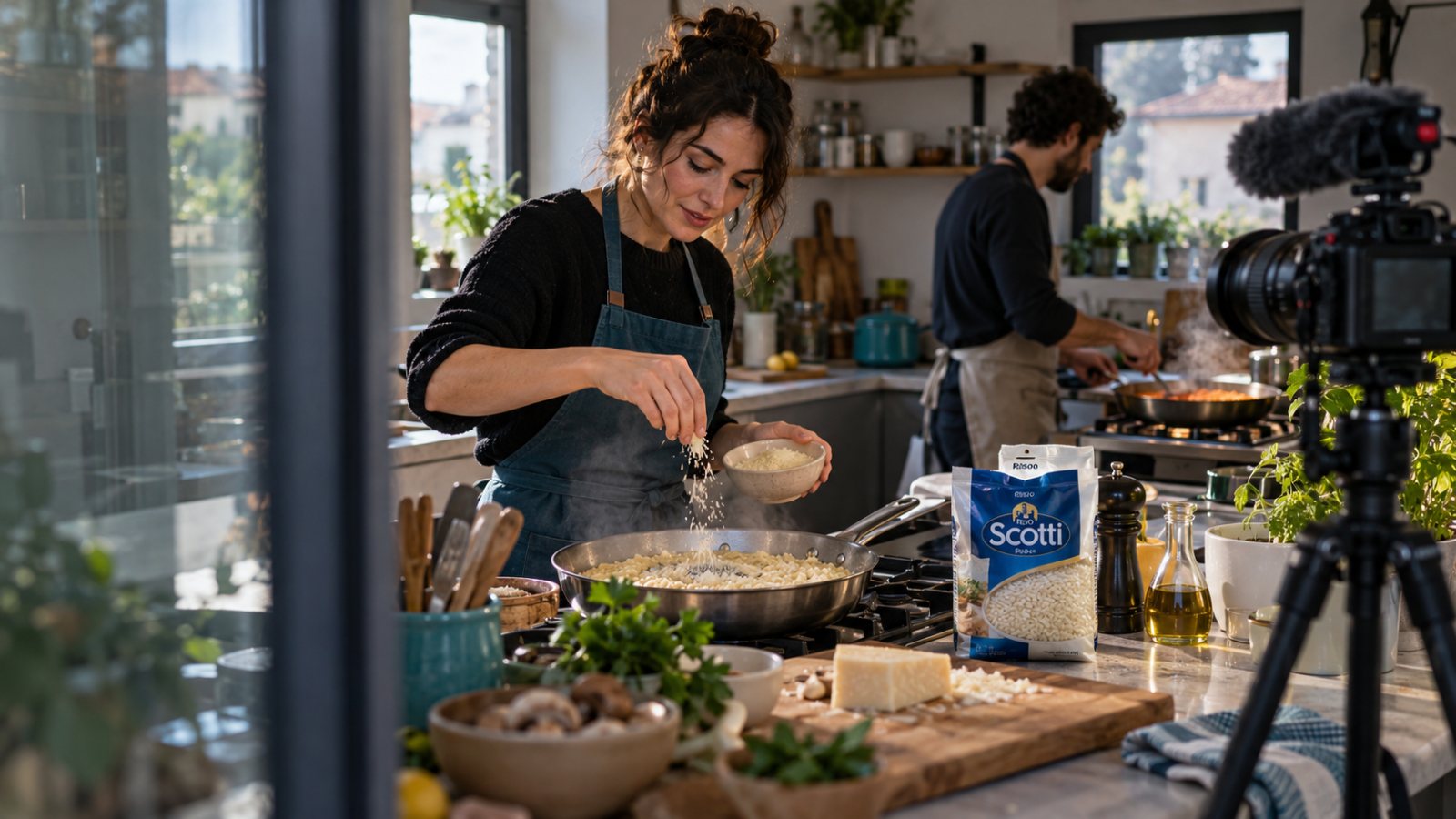 Riso Scotti punta sui food creator: 14 videoricette per tutto il 2027