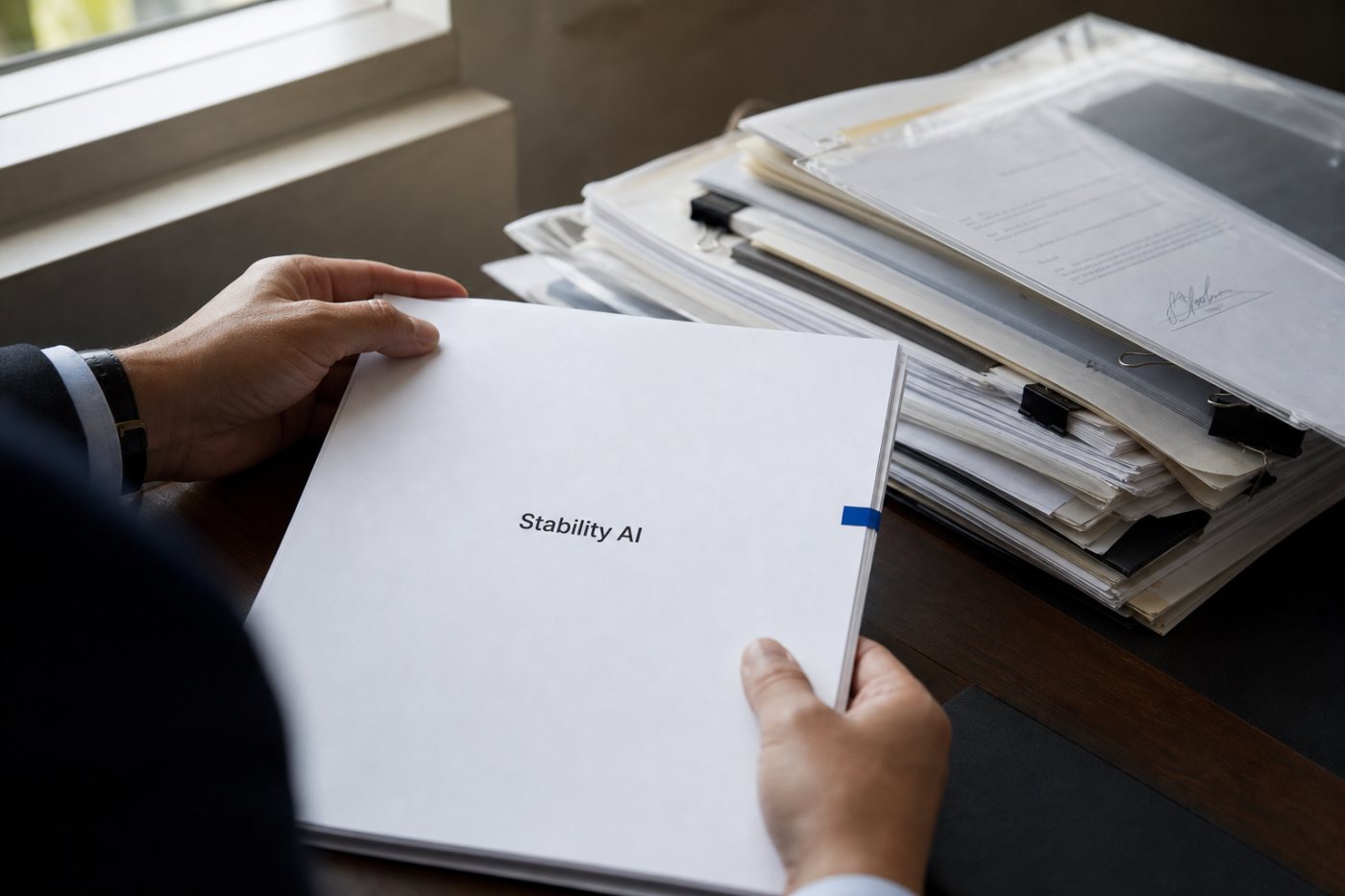 Stability AI’s $76 million Series B shown separately from its $232 million cumulative financing under current leadership.