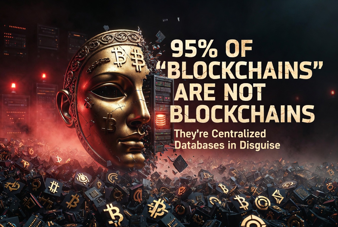 Part 7. 95% of “Blockchains” Are Not Blockchains At All — They’re Centralized Databases in Disguise