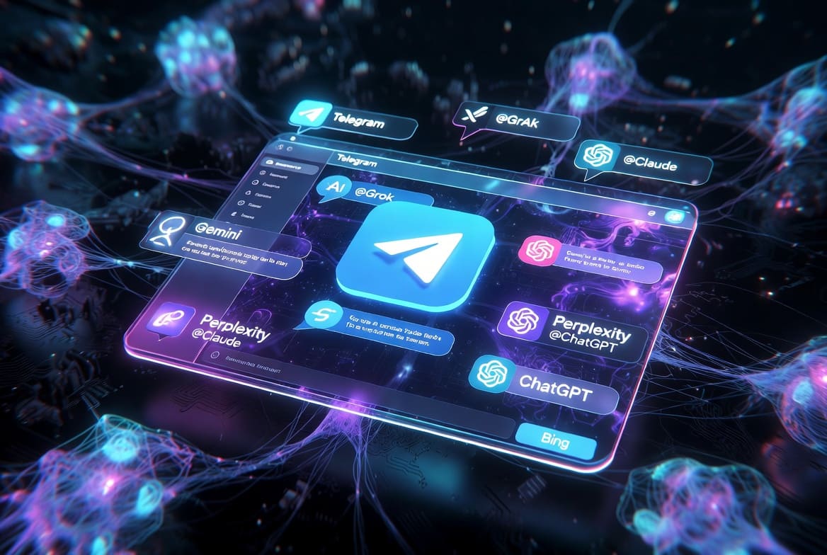 Telegram : Глобальное обновление превращает мессенджер в ИИ-платформу будущего