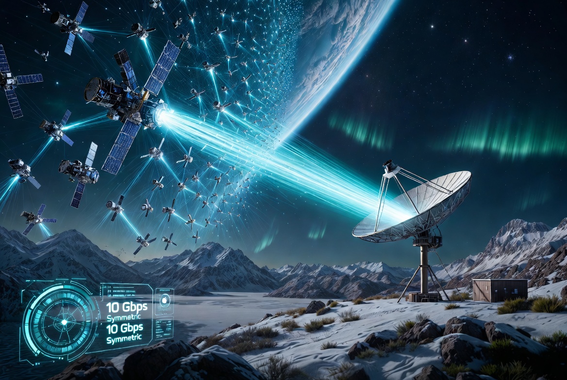 Starlink Delivers 10 Gbps Symmetric Speeds Worldwide — High-Speed Internet for Anywhere on Earth