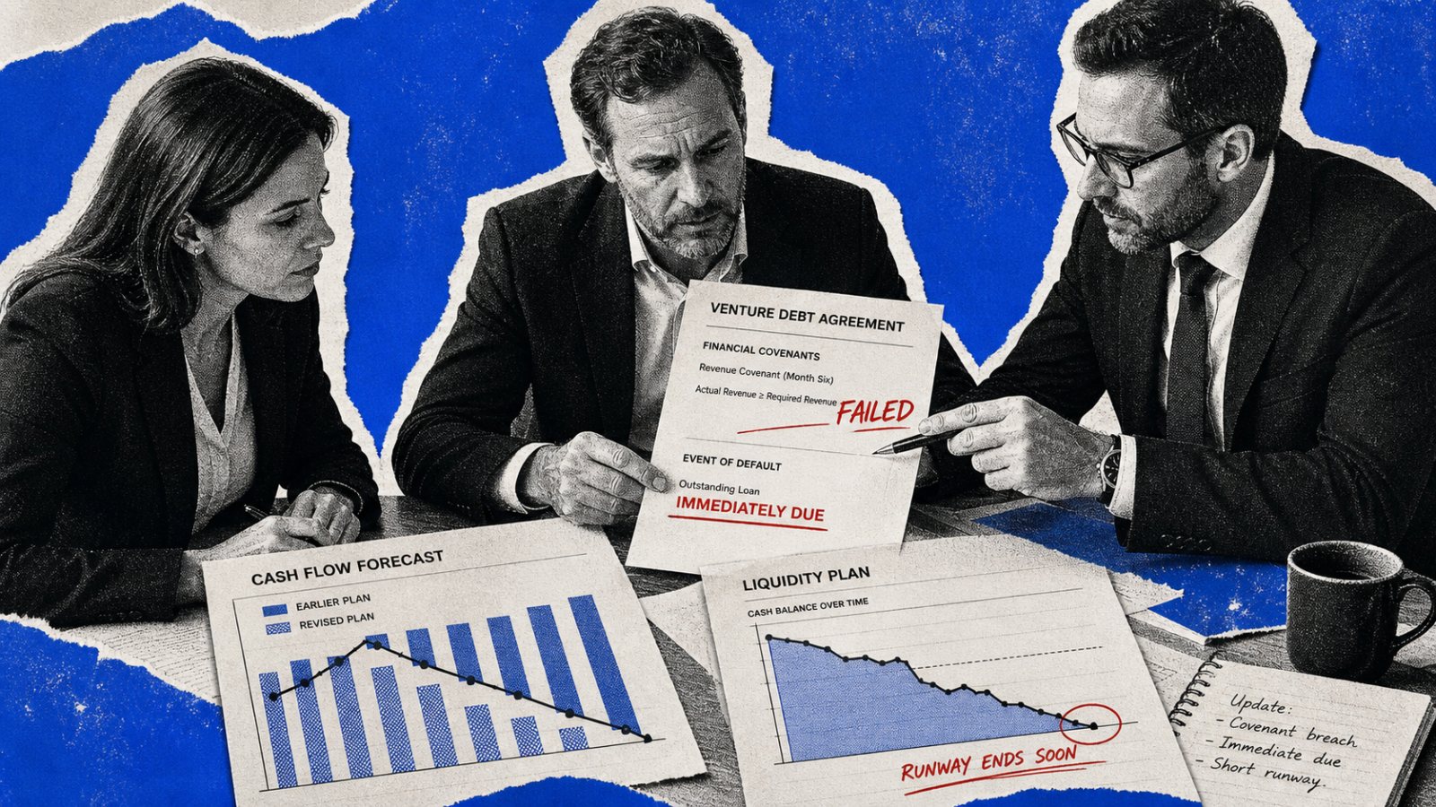 Venture Debt verlängert die Runway – Covenants können sie abrupt beenden