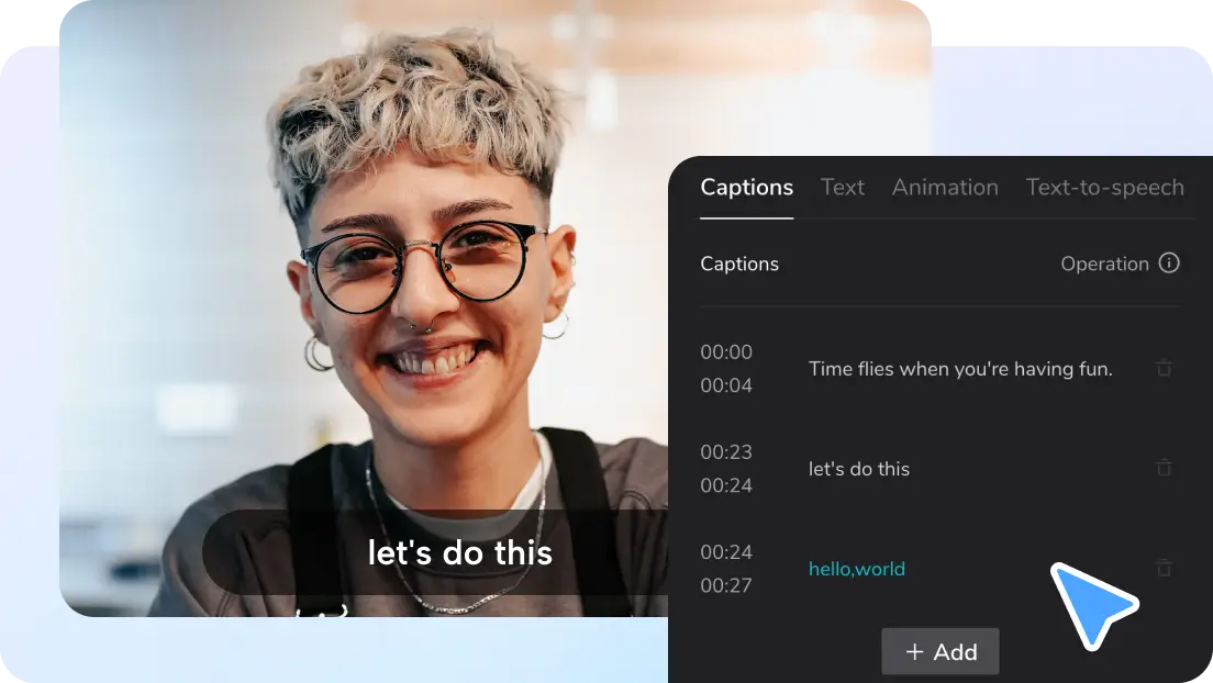Customize Fonts and Effects Easily in an AI Caption Generator