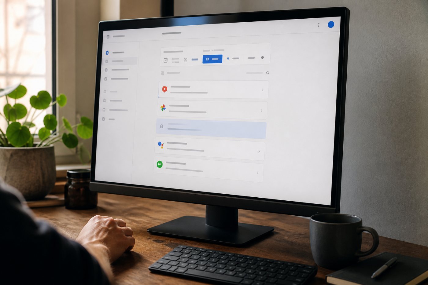 Gefilterte Google-Aktivitäten nach dem gezielten Löschen einzelner Einträge und eines festgelegten Zeitraums
