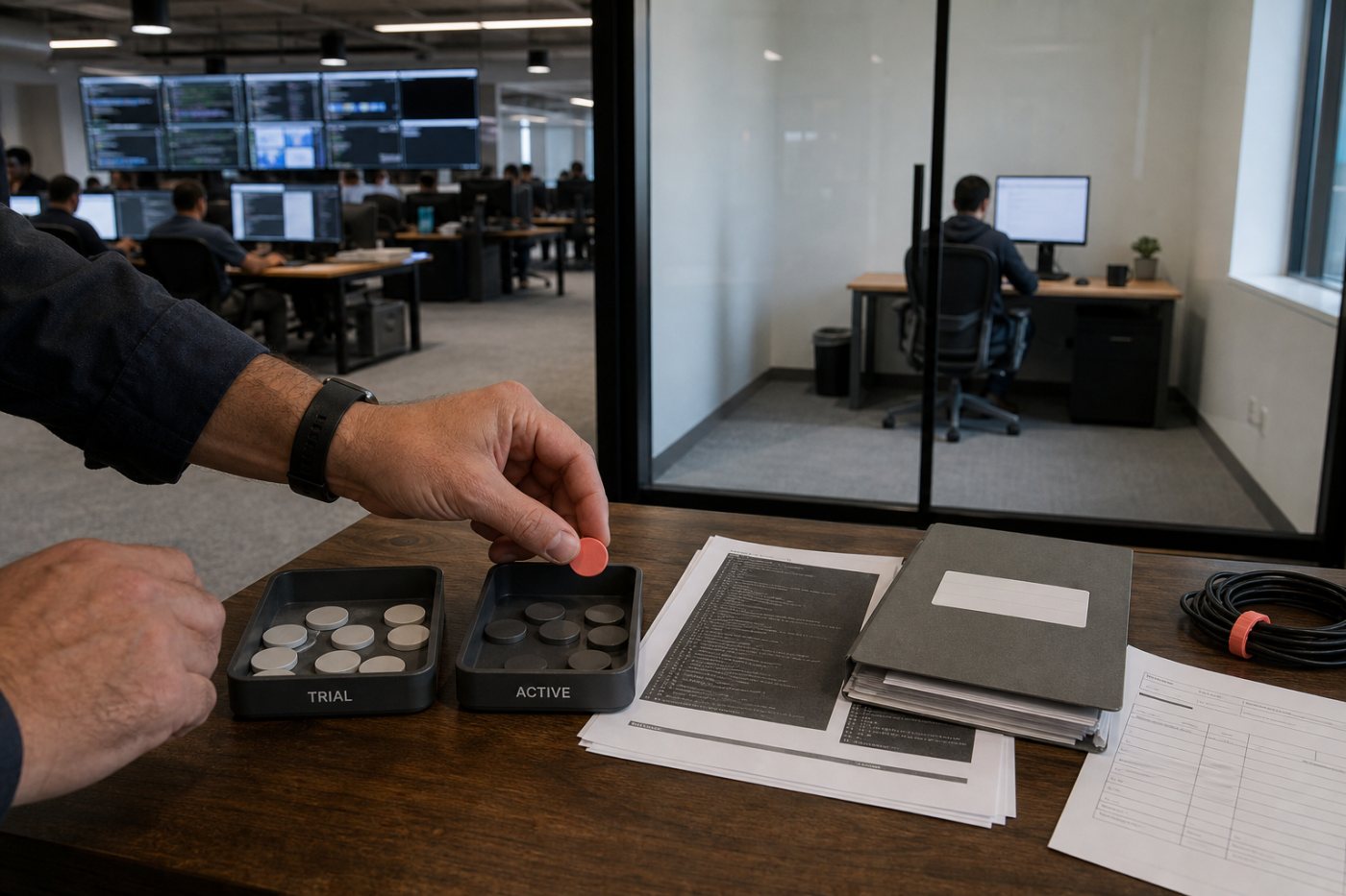 Large enterprises expand AI agents into operating workflows while smaller organizations report little change in scaling.