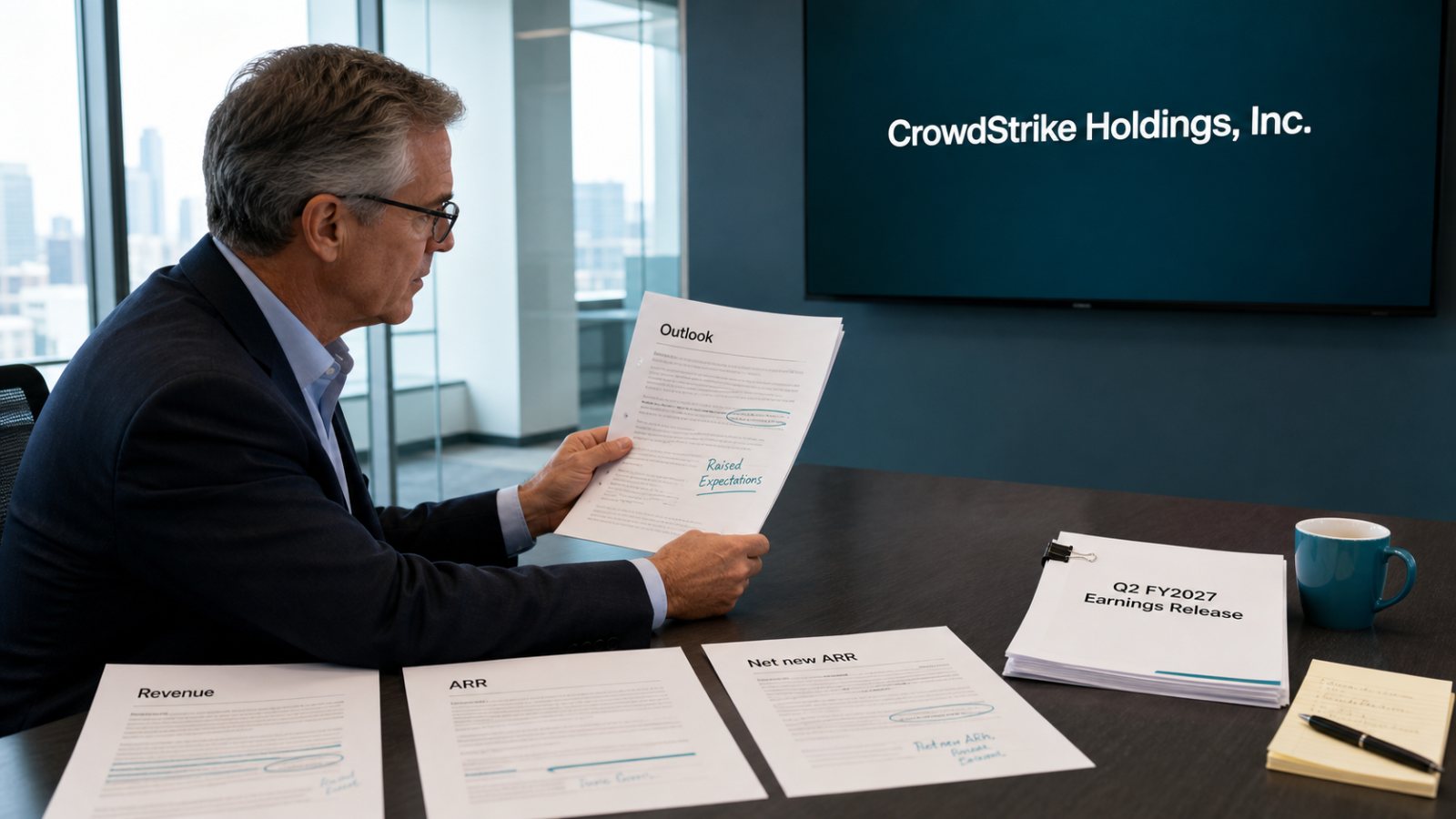 CrowdStrike accélère : 1,47 Md$ de revenus et des prévisions relevées