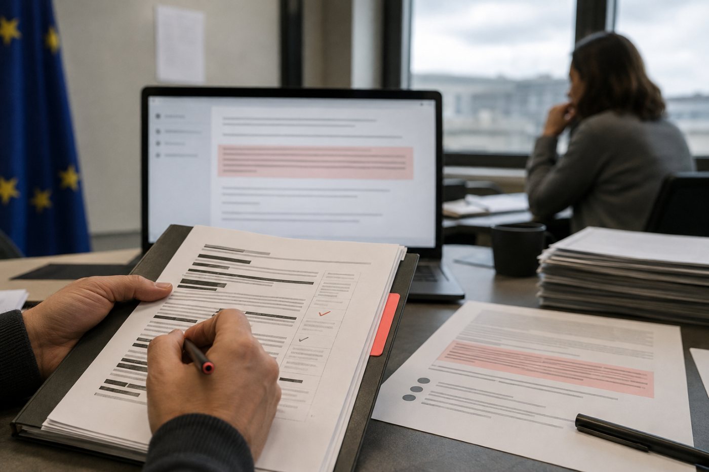 Die DSA-Aufsicht verfolgt Risiken einer ChatGPT-Antwort bis zu Schutzmaßnahmen, Prüfung und transparenter Erklärung.