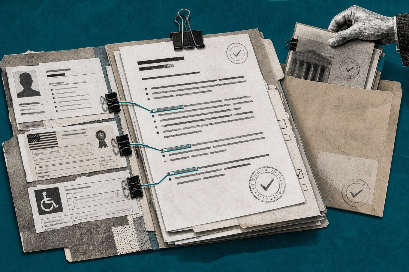 An adverse federal eligibility decision remains linked to auditable records and an existing reconsideration route.